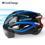 CoolChange Bicycle Helmet EPS Insect Net Road MTB Bike wind resistant
 Lenses Integrally-molded Cycling Casco Ciclismo - THE PLACE TO BE !!
