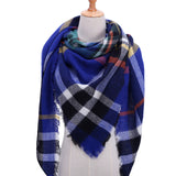 Designer 2019 knitted spring winter women scarf plaid warm cashmere scarves shawls luxury brand neck bandana  pashmina lady wrap - THE PLACE TO BE !!