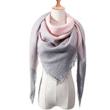 Designer 2019 knitted spring winter women scarf plaid warm cashmere scarves shawls luxury brand neck bandana  pashmina lady wrap - THE PLACE TO BE !!