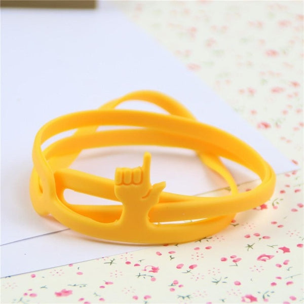 Hot Sale New Cute Silicone Finger Pointing Bookmark Book Mark Office Supply Funny Gift Drop Shipping