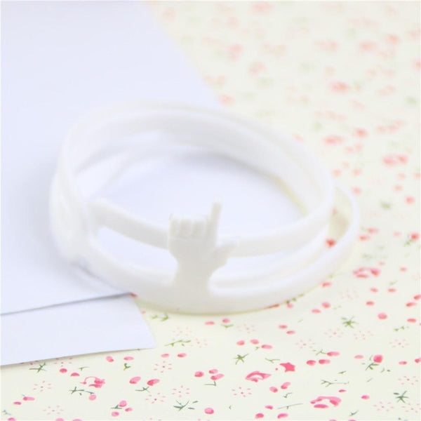 Hot Sale New Cute Silicone Finger Pointing Bookmark Book Mark Office Supply Funny Gift Drop Shipping