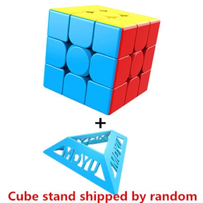 New MoYu 3x3x3 meilong magic cube stickerless puzzle cubes professional speed cubo magico educational toys for students