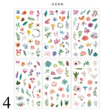 6Sheets/Pack Kawaii Stationery Stickers Cute Whale Stickers Lovely Paper Stickers For Kids DIY Diary Scrapbooking Photo Ablums