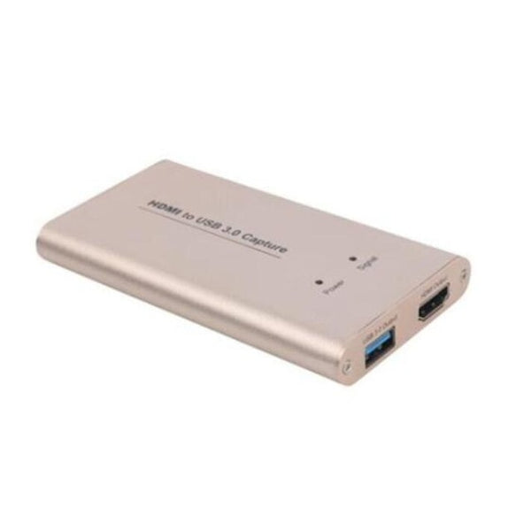 KuWFi USB3.0 HDMI 4K60Hz Video Capture HDMI to USB Video Capture Card Dongle Game Streaming Live Stream Broadcast with MICinput