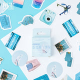 45pcs/box Japanese View Label Stickers Set Decorative Stationery Stickers Scrapbooking Diy Diary Album Stick Label