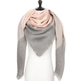 Designer Winter Women Scarf Plaid Warm Cashmere Scarves Shawls Female Luxury Brand Pashmina Scarf Lady Blanket Wraps 2019 - THE PLACE TO BE !!