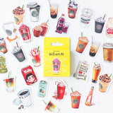 45pcs/box Japanese View Label Stickers Set Decorative Stationery Stickers Scrapbooking Diy Diary Album Stick Label