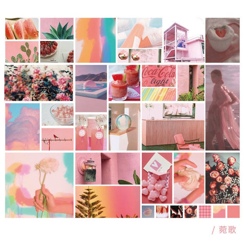 70 pcs/pack Gardenia Series Bullet Journal Decorative Washi Stickers Scrapbooking Stick Label Diary Stationery Album Stickers