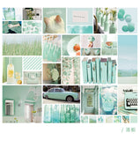 70 pcs/pack Gardenia Series Bullet Journal Decorative Washi Stickers Scrapbooking Stick Label Diary Stationery Album Stickers