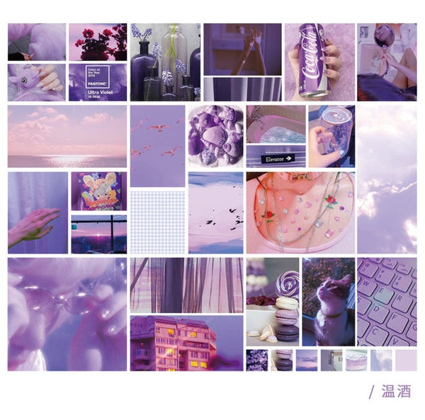 70 pcs/pack Gardenia Series Bullet Journal Decorative Washi Stickers Scrapbooking Stick Label Diary Stationery Album Stickers