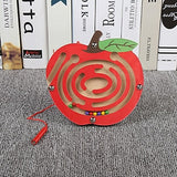 Baby Wooden Toys Maze Game toy Monterey Shuttle Early Learning Magnetic Puzzle Snail Monkey Labyrinth For Baby toys 0-12months