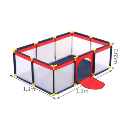 Portable children's playpen baby safety fence folding play fence