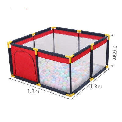 Portable children's playpen baby safety fence folding play fence