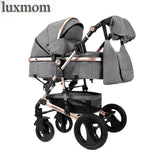 Luxmom  Stroller 2-in-1 stroller two-way trolley adjustable armrest Four seasons are suitable for use free shipping - THE PLACE TO BE !!