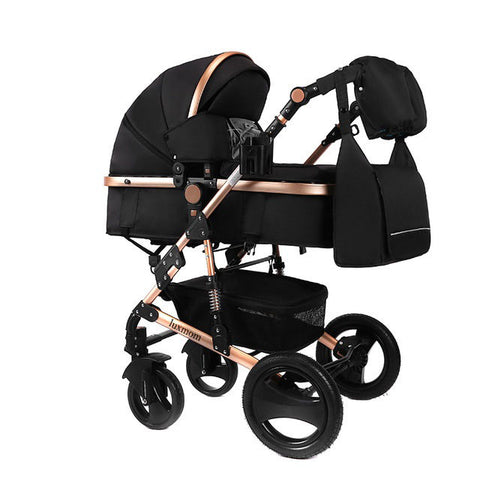 Luxmom  Stroller 2-in-1 stroller two-way trolley adjustable armrest Four seasons are suitable for use free shipping