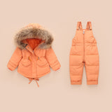 2019 Winter Jacket Kids Overalls for Girls Boys Kids Snowsuit Baby Boy Girl Coat Down Jackets Toddler New Year Clothing Set - THE PLACE TO BE !!