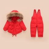 2019 Winter Jacket Kids Overalls for Girls Boys Kids Snowsuit Baby Boy Girl Coat Down Jackets Toddler New Year Clothing Set - THE PLACE TO BE !!