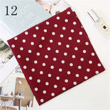 50*50cm Satin Silk Scarf Fashion Women Neck Scarf Print Square Flight Attendants Handkerchief Rings Lady Hair Scarf - THE PLACE TO BE !!