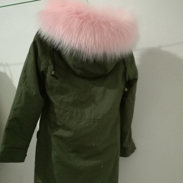 Cold Russian Winter Girls Jackets 2019 Boys Coat Hooded Faux Fur Children Parkas Casual Thicken Warm Baby Kids Clothes Outerwear