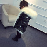 Cold Russian Winter Girls Jackets 2019 Boys Coat Hooded Faux Fur Children Parkas Casual Thicken Warm Baby Kids Clothes Outerwear - THE PLACE TO BE !!
