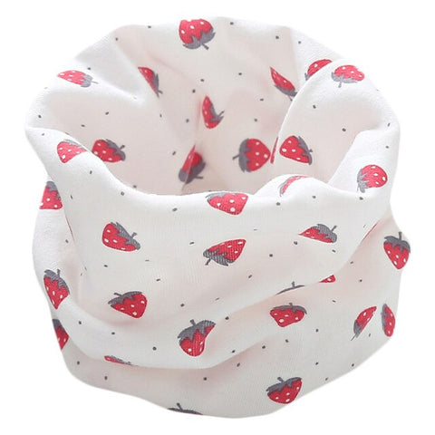 Spring Autumn Children's Cotton Scarf Baby Kids Scarf Winter Boys Girls Cartoon Scarves Child Collar O Ring Magic Neckerchief