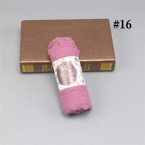 wholesale price 70*180cm women muslim crinkle hijab scarf femme musulman soft cotton headscarf islamic hijab shawls and wraps