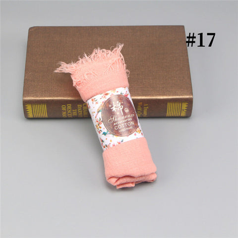 wholesale price 70*180cm women muslim crinkle hijab scarf femme musulman soft cotton headscarf islamic hijab shawls and wraps