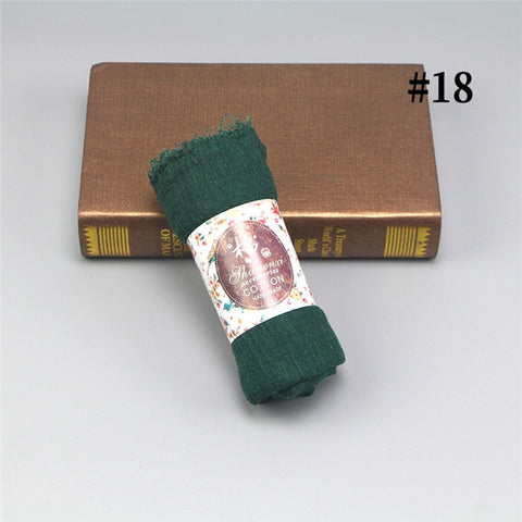 wholesale price 70*180cm women muslim crinkle hijab scarf femme musulman soft cotton headscarf islamic hijab shawls and wraps