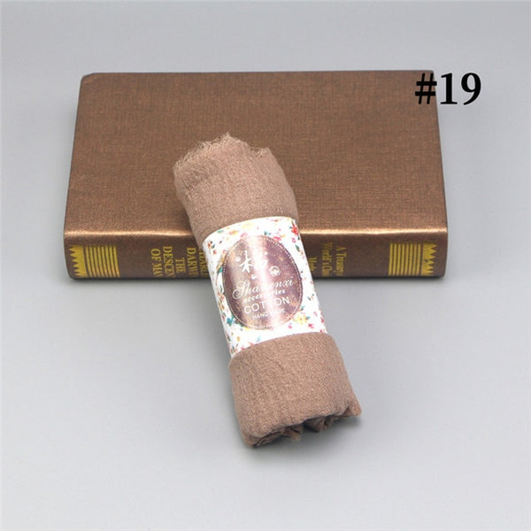 wholesale price 70*180cm women muslim crinkle hijab scarf femme musulman soft cotton headscarf islamic hijab shawls and wraps