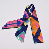Small Silk Scarf For Women 2019 New Print Handle Bag Ribbons Brand Fashion Head Scarf Small Long Skinny Scarves Wholesale - THE PLACE TO BE !!