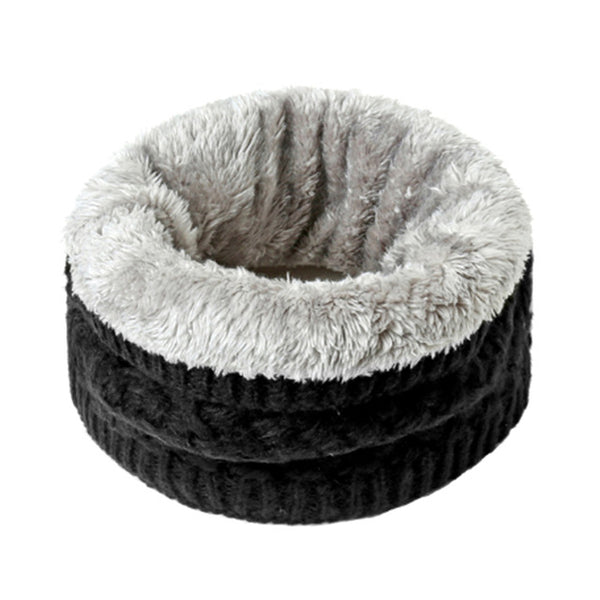 2019 winter warm scarf for women knitted neck scarves rings plush children men's collar ring female foulard neckerchief