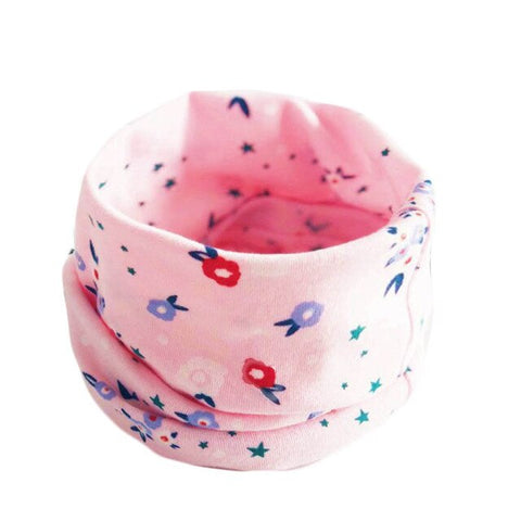 Spring Autumn Children's Cotton Scarf Baby Kids Scarf Winter Boys Girls Cartoon Scarves Child Collar O Ring Magic Neckerchief