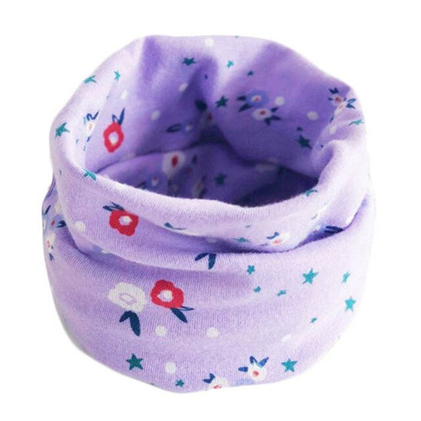 Spring Autumn Children's Cotton Scarf Baby Kids Scarf Winter Boys Girls Cartoon Scarves Child Collar O Ring Magic Neckerchief