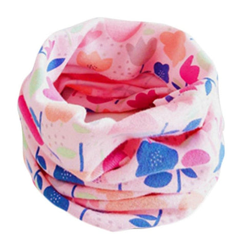 Spring Autumn Children's Cotton Scarf Baby Kids Scarf Winter Boys Girls Cartoon Scarves Child Collar O Ring Magic Neckerchief