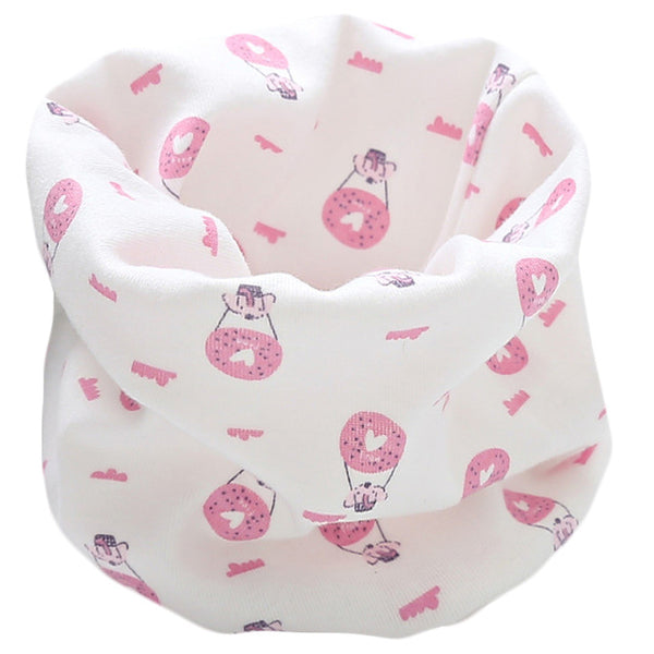 Spring Autumn Children's Cotton Scarf Baby Kids Scarf Winter Boys Girls Cartoon Scarves Child Collar O Ring Magic Neckerchief
