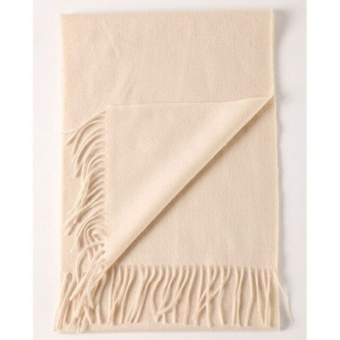 CAVME TOP Grade 100% Cashemere Scarf for Girls Boy Kids Red Christmas Solid Color Scarves Gift 28*180cm 120g CUSTOM Letter