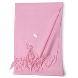 CAVME TOP Grade 100% Cashemere Scarf for Girls Boy Kids Red Christmas Solid Color Scarves Gift 28*180cm 120g CUSTOM Letter - THE PLACE TO BE !!