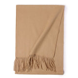 CAVME TOP Grade 100% Cashemere Scarf for Girls Boy Kids Red Christmas Solid Color Scarves Gift 28*180cm 120g CUSTOM Letter - THE PLACE TO BE !!