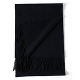 CAVME TOP Grade 100% Cashemere Scarf for Girls Boy Kids Red Christmas Solid Color Scarves Gift 28*180cm 120g CUSTOM Letter - THE PLACE TO BE !!