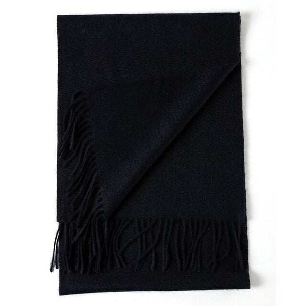 CAVME TOP Grade 100% Cashemere Scarf for Girls Boy Kids Red Christmas Solid Color Scarves Gift 28*180cm 120g CUSTOM Letter