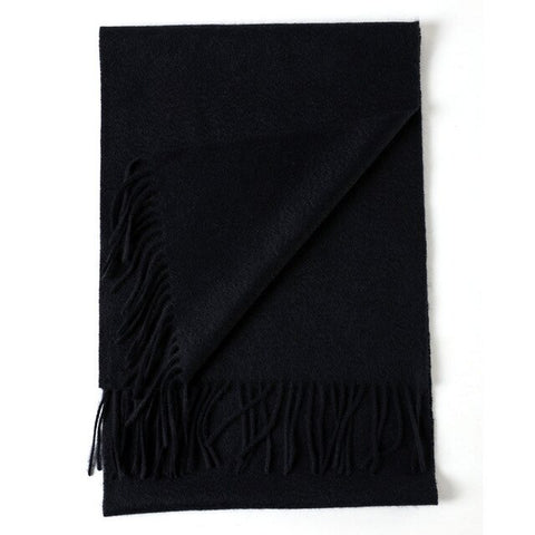 CAVME TOP Grade 100% Cashemere Scarf for Girls Boy Kids Red Christmas Solid Color Scarves Gift 28*180cm 120g CUSTOM Letter