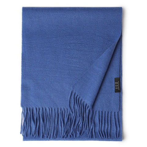 CAVME TOP Grade 100% Cashemere Scarf for Girls Boy Kids Red Christmas Solid Color Scarves Gift 28*180cm 120g CUSTOM Letter