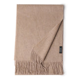 CAVME TOP Grade 100% Cashemere Scarf for Girls Boy Kids Red Christmas Solid Color Scarves Gift 28*180cm 120g CUSTOM Letter - THE PLACE TO BE !!