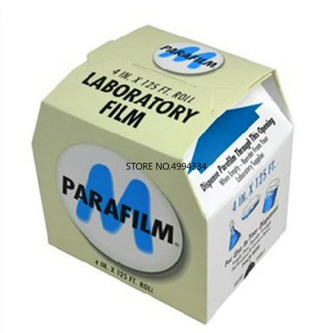 Free shipping 1Roll/lot 10cmx38m sealing film, Parafilm M laboratory Seal Film PM-996 4INX125FT