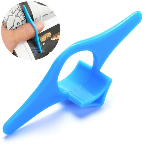 Multi-function Plastic thumb book support Book Page Holder Marker Convenient Bookmark school office supplies Book Thumb Holder