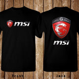 MSI Gaming Series Logo Size S-5XL T-shirt - THE PLACE TO BE !!
