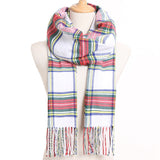 [VIANOSI] 2019 Plaid Winter Scarf Women Warm Foulard Solid Scarves Fashion Casual Scarfs Cashmere Bufandas Hombre - THE PLACE TO BE !!