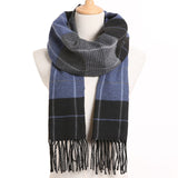 [VIANOSI] 2019 Plaid Winter Scarf Women Warm Foulard Solid Scarves Fashion Casual Scarfs Cashmere Bufandas Hombre - THE PLACE TO BE !!