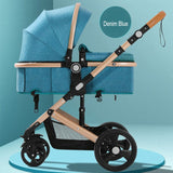 belecoo baby stroller High landscape 2 in 1 baby car two way baby stroller folding portable trolley - THE PLACE TO BE !!