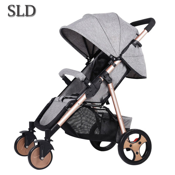 SLD stroller and easy folding can carry high quality free shipping on the plane to Russia
